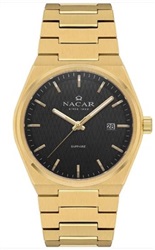 Nacar NC41-299794-DBM Gold Men's Watch