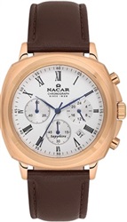 Nacar NC40-290498-RWL2 Brown Men's Watch