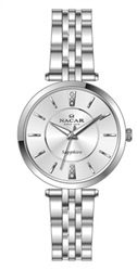 Nacar NC34-39B324-ASM Серебристые мужские наручные часы