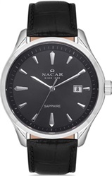 Nacar NC31-291761-ABL1 Black Men's Watch