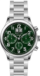 Nacar NC34-29B433-ANM, серебристые мужские часы