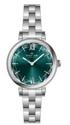 Nacar NC34-3921125-ANM Silver Men's Watch