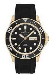 Nacar NC34-29B509-DBS1 Black Men's Watch