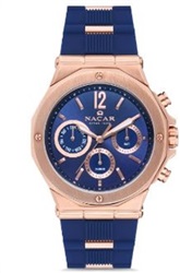 Nacar NC08-2921132-RLS3 Blue Wristwatch