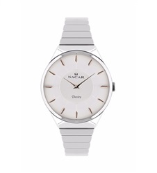 Nacar NC10-3930165-ASRM Silver Men's Watch