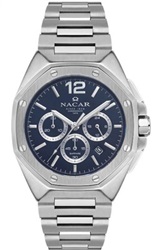 Nacar NC08-29430493-ALSM Kol Saati Gümüş 42 mm