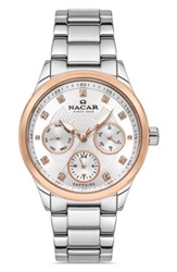 Nacar NC38-396205-EWM Kol Saati Gümüş 35 mm.