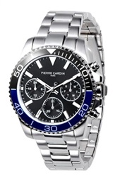 Pierre Cardin CNI0009 — мужские часы, серебристые