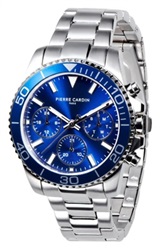 Pierre Cardin CNI0008 — мужские часы, серебристые