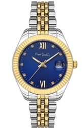 Pierre Cardin PC800702F04 Men's Watch, Silver/Gold