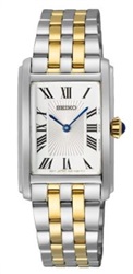 Seiko SWR087P Men's Watch, Silver/Gold