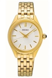 Seiko SUR538P — мужские часы золотого цвета