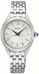 Seiko SUR537P — мужские часы, серебристые