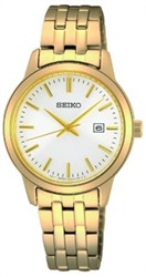 Seiko SUR412P, мужские часы золотого цвета