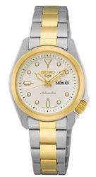 Seiko SRE004K Women's Watch, Silver/Gold