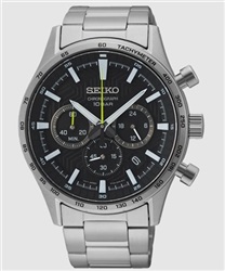 Seiko SSB413P, серебристые наручные часы