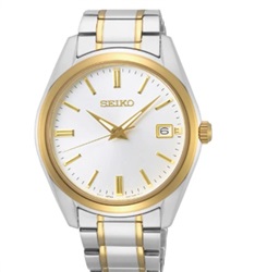 Seiko SUR312P Мужские наручные часы, серебристо-золотистые