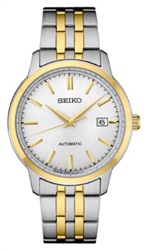 Seiko SRPH92K мужские наручные часы, серебристо-золотистые
