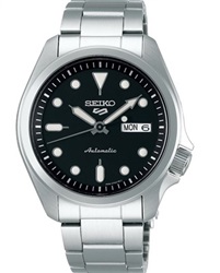 Мужские часы Seiko SRPE55K, серебристые, 40 мм