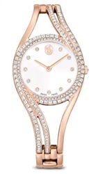 Swarovski Hyperbola Halka bileklik saat SW5715465 Rose Gold