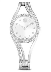 Swarovski Hyperbola Bangle Watch SW5689432 Silver