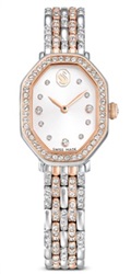 Swarovski Dextera восьмиугольные часы SW5715521, серебристый/розовый