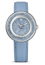 Swarovski Crystalline Lustre watch, Swiss Made SW5681733 Kol Saati Mavi