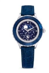 Swarovski Octea Moon watch, Swiss Made, Moon SW5677494 Kol Saati Mavi