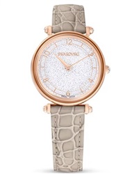 Swarovski Crystalline Wonder watch, Swiss Made SW5656899 Kol Saati Rose Gold