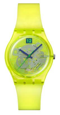 Swatch Luminously Lemon SO28J103 Kol Saati Sarı