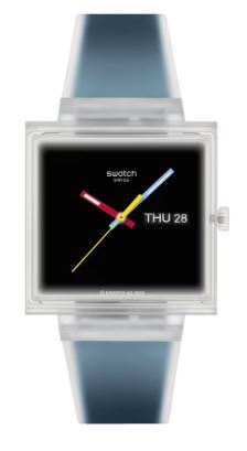 Swatch What If...see Thru Black? SO38K700 Black Watch