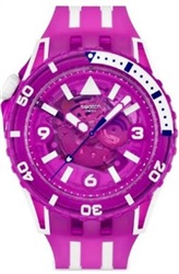 Swatch SSCU09P100 Pink Men's Watch