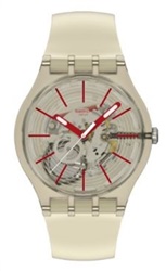 Swatch SO29K119 Kol Saati Bej