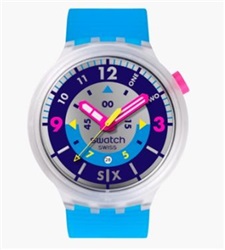 Наручные часы Swatch Neon Hielo SB01K400