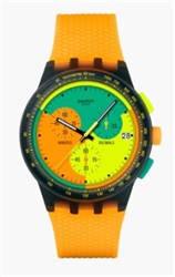 Swatch Neon SUSB422 Kol Saati Turuncu