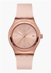 Swatch YIG402, розовые наручные часы