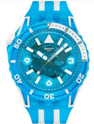 Swatch Swiss Made SSCU09S100 Kol Saati Mavi