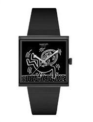 Swatch Break Loose SO34Z103, чёрные наручные часы