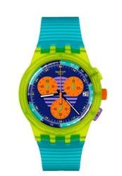 Swatch Neon Wave SUSJ404 Kol Saati Turkuaz
