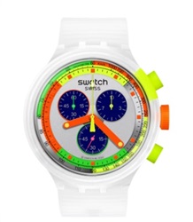 Swatch SB02K100 Transparent Watch