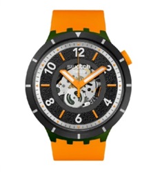 Swatch SB03G107 Kol Saati Turuncu