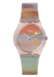 Swatch SO28Z700 Kol Saati Renkli