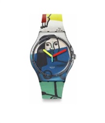 Swatch SUOZ363, чёрные мужские наручные часы