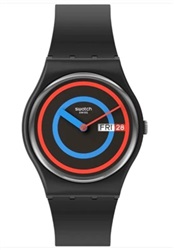 Swatch Circling Black SO28B706 Black Watch