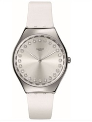 Swatch Bright Blaze SYXS143 Kol Saati Beyaz