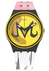 Swatch Dragonball Z GZ358 цветные наручные часы