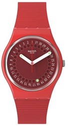 Swatch SO28R400 Red Men's Watch