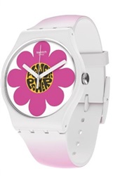 Swatch Flower Hour SO32M104 Kol Saati Pembe