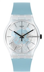 Swatch Blue Daze SO29K105 Blue Watch