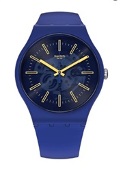 Swatch Sunbrush Sky SO29N101 Синие мужские часы